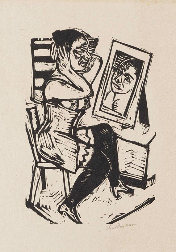 Beckmann, Max - Holzschnitt