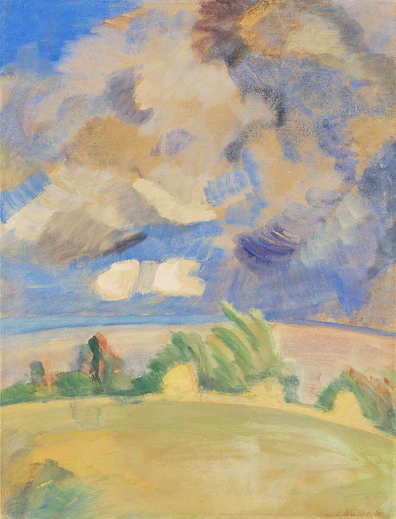 Heckel, Erich - Aquarell
