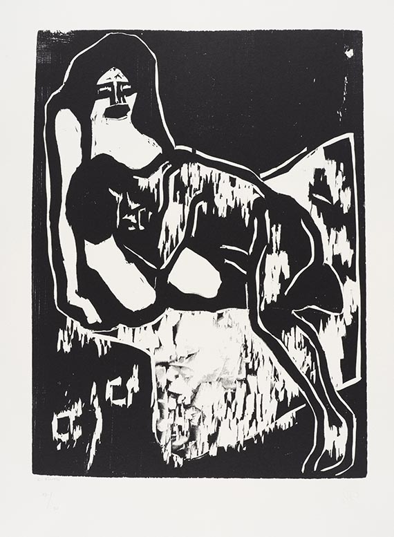 Schmidt-Rottluff, Karl - Holzschnitt