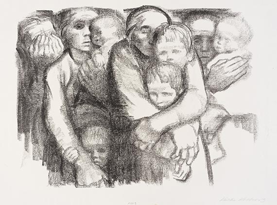 Kollwitz, Käthe - Kreidelithografie