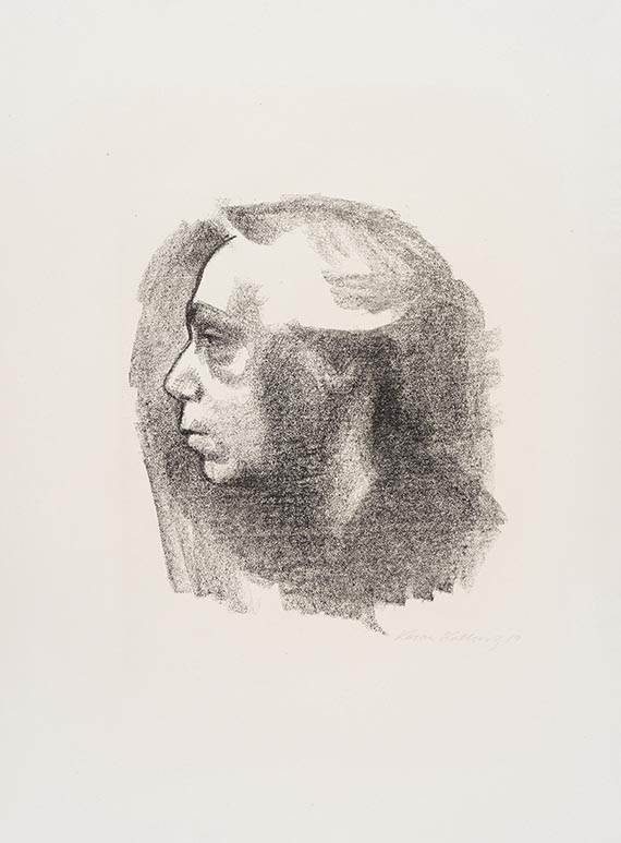 Kollwitz, Käthe - Kreidelithografie