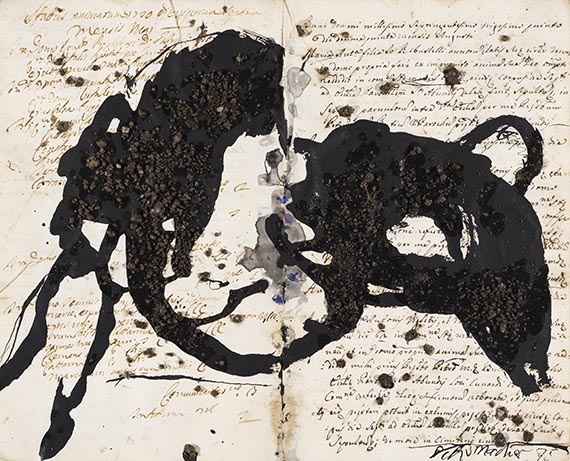 Schumacher, Emil - Mischtechnik