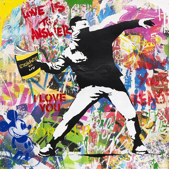 Mr. Brainwash (Thierry Guetta) - Mischtechnik