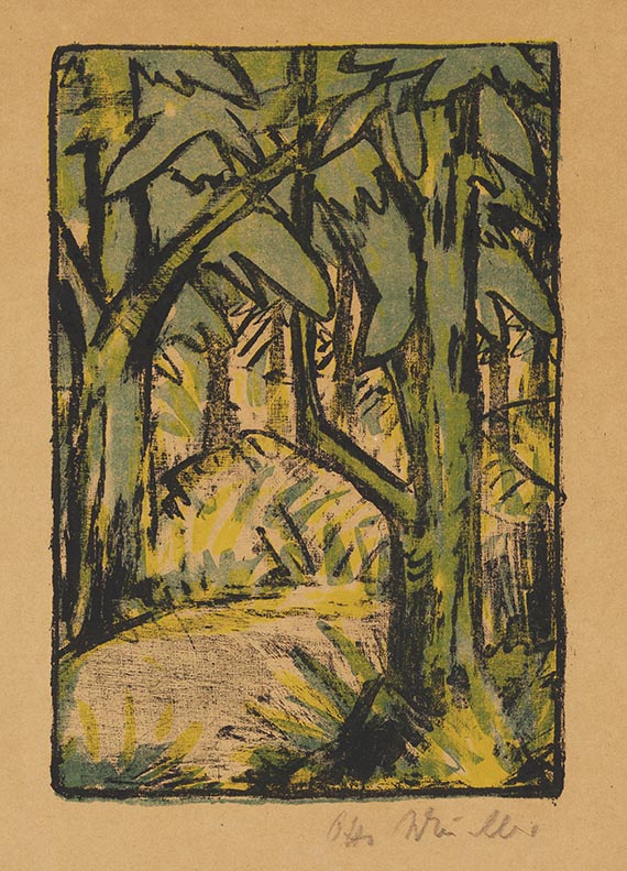Mueller, Otto - Farblithografie