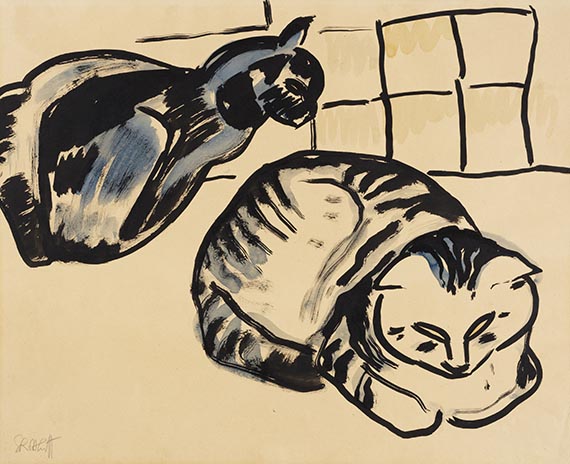 Schmidt-Rottluff, Karl - Tuschpinsel