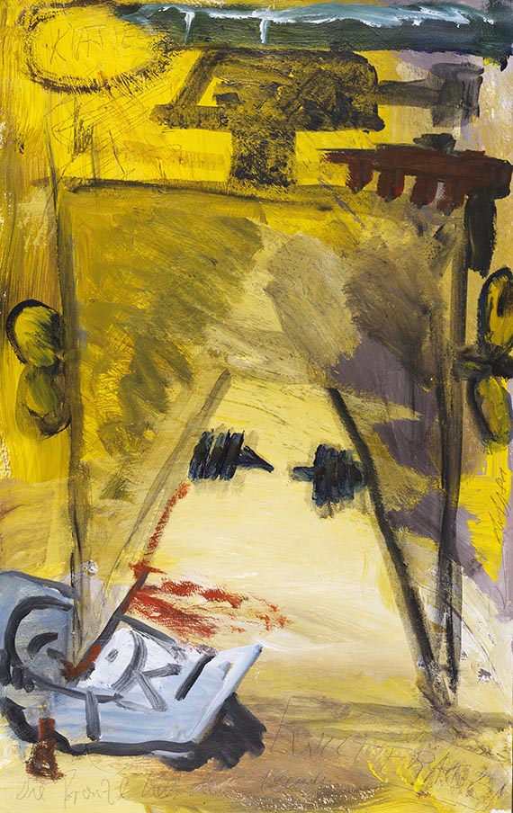 Immendorff, Jörg - Öl