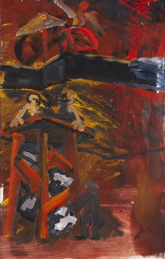 Immendorff, Jörg - Öl