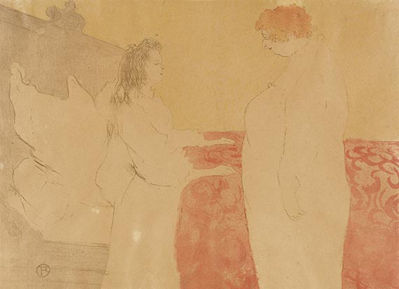 Toulouse-Lautrec, Henri de - Farblithografie