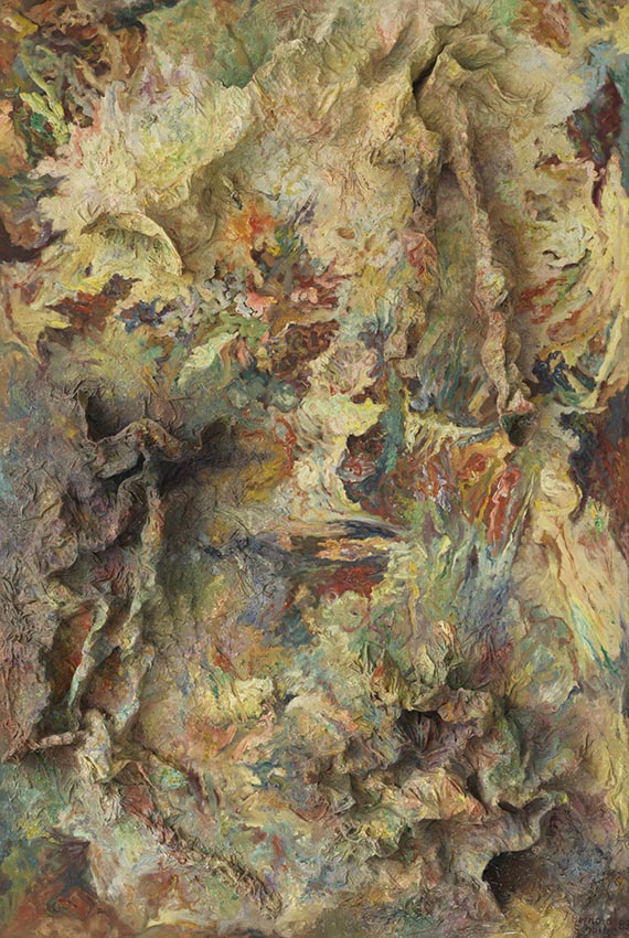 Schultze, Bernard - Mischtechnik auf Leinwand