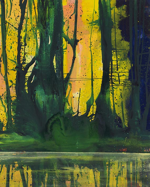 Zimmer, Bernd - Acryl auf Leinwand