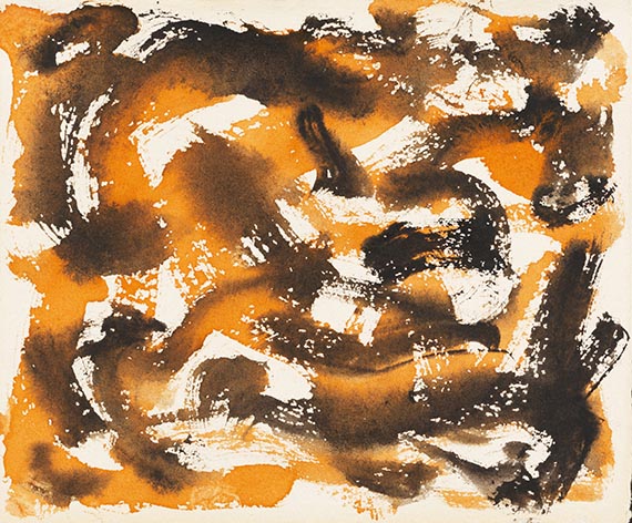 Uecker, G&uuml;nther - Aquarell