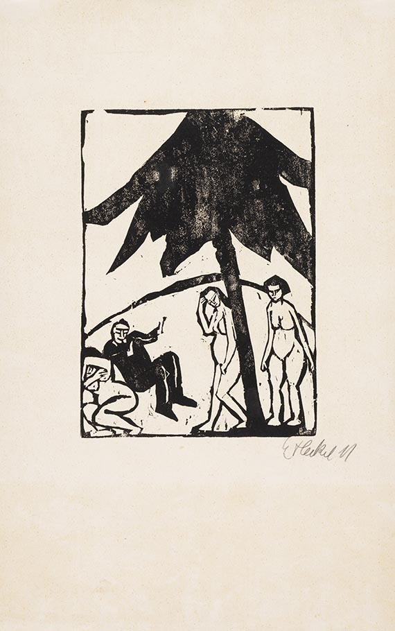 Heckel, Erich - Holzschnitt