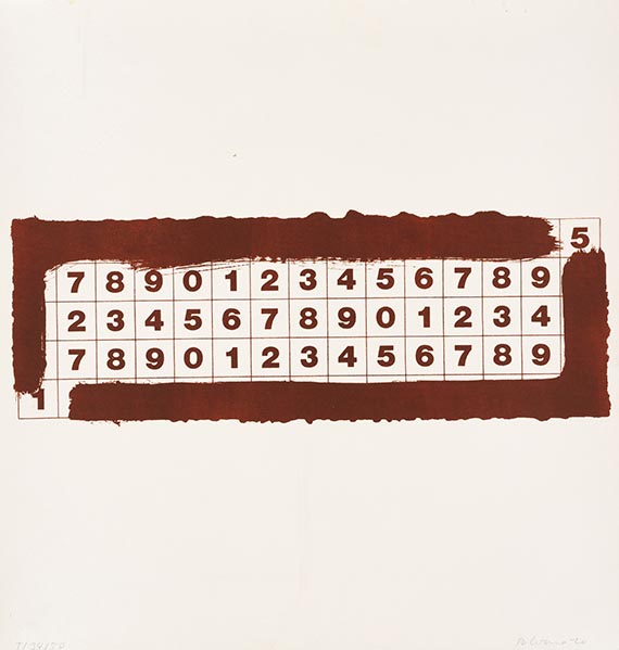 Palermo, Blinky - Kreidelithografie