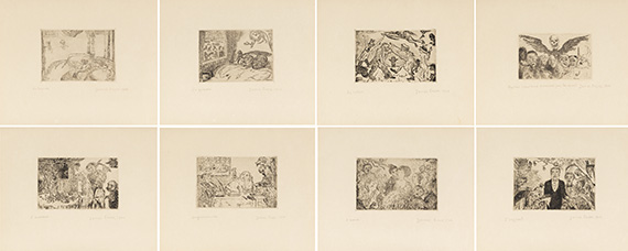 Ensor, James - Radierung