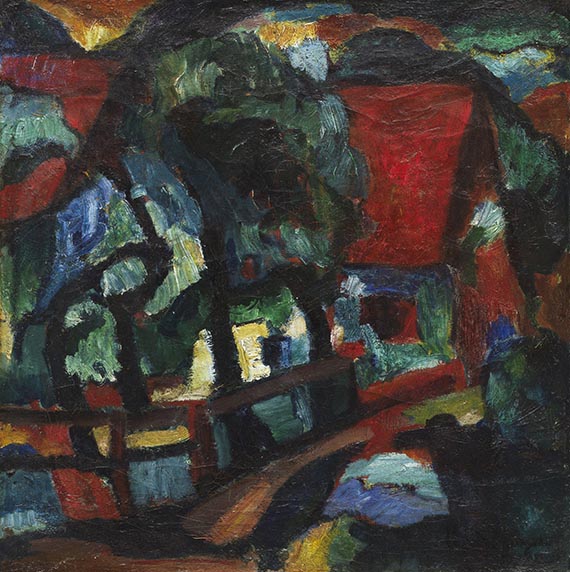 Viegener, Eberhard - Öl auf Leinwand