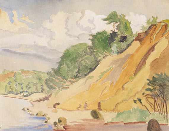 Heckel, Erich - Aquarell