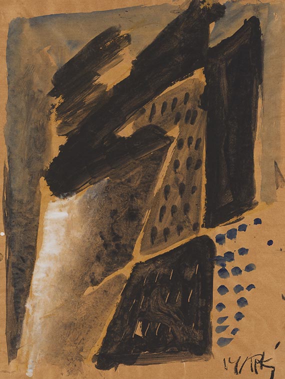 Lüpertz, Markus - Gouache