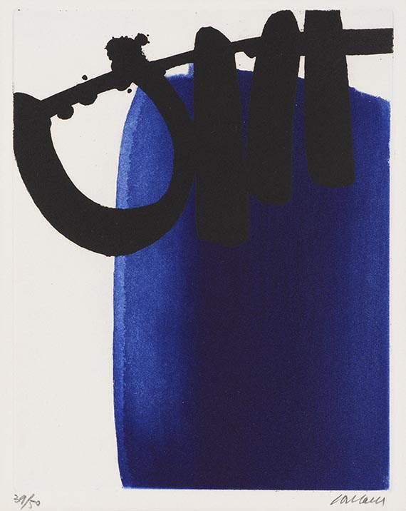 Soulages, Pierre - Farbradierung