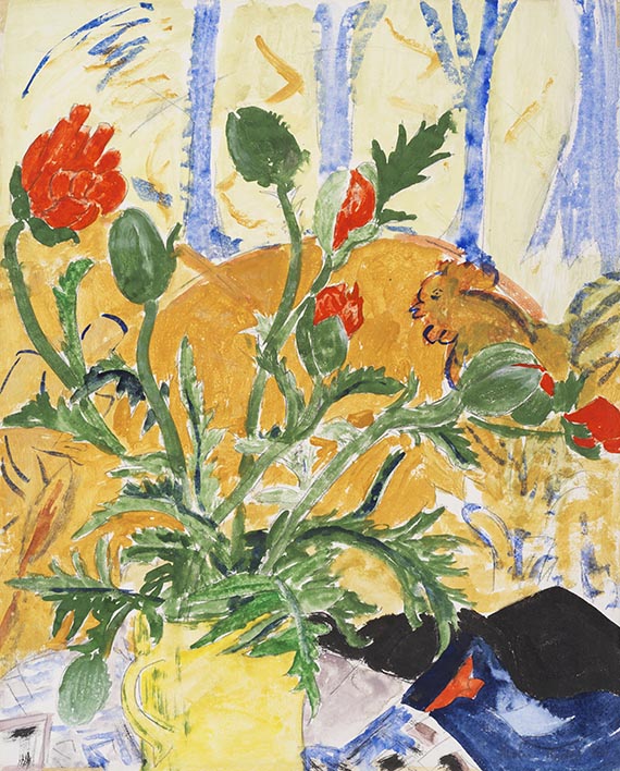Heckel, Erich - Aquarell