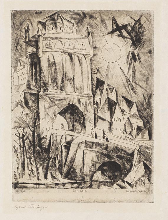 Feininger, Lyonel - Radierung
